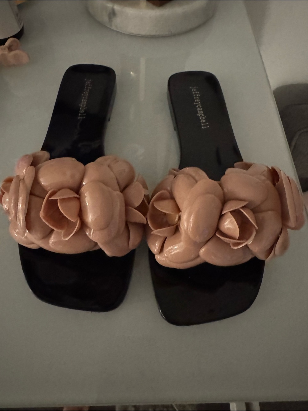Vacay Fits! Jeffrey Campbell Pink Floral Slide Sandals - Women